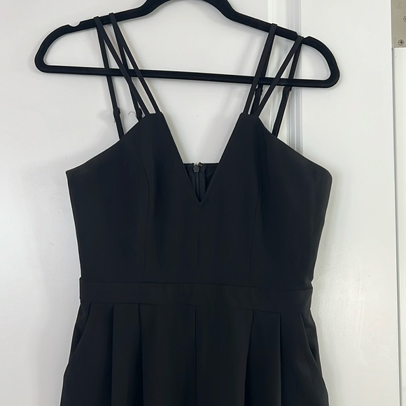 Wide leg midi jumpsuit - Picture 1 of 4